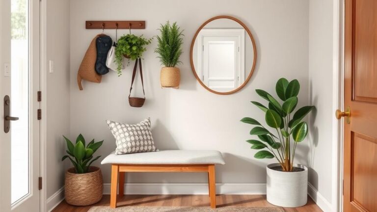 inspiroivia sisustusideoita eteiseen