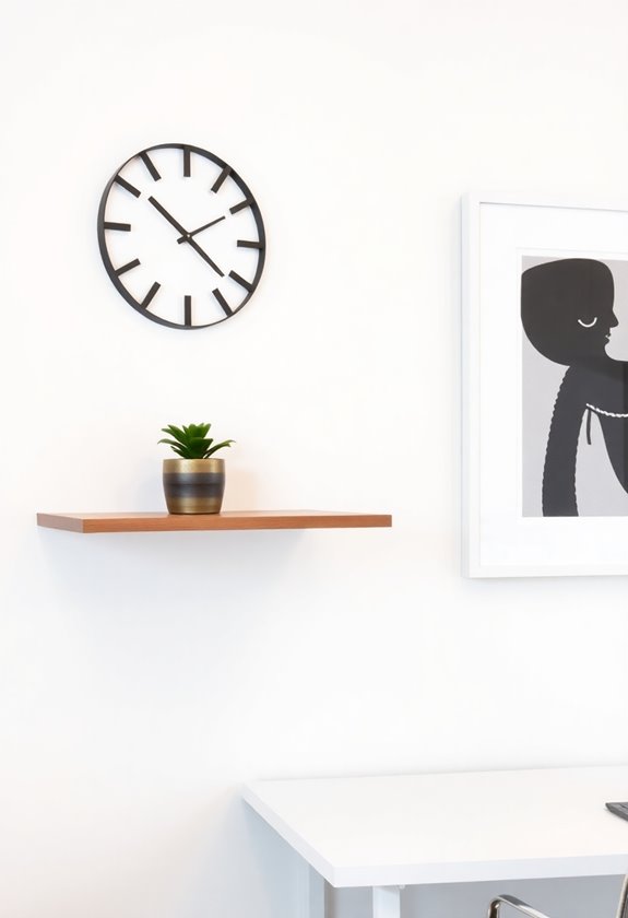 create minimalist wall decor