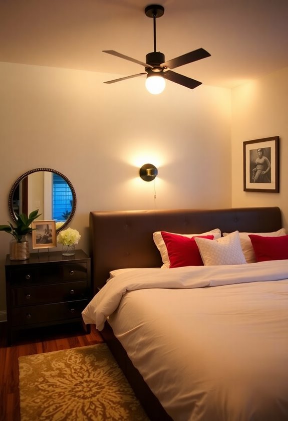 enhance ambiance with lighting