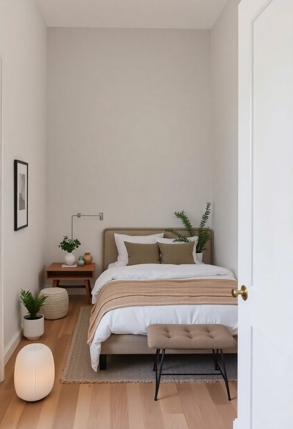 keep decor simple minimalist