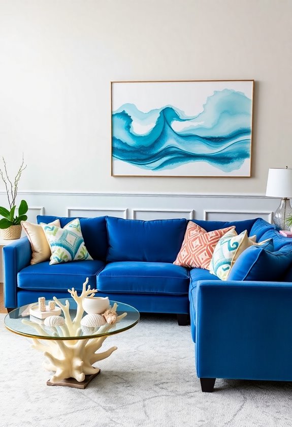 meren inspiroimat huonekalut