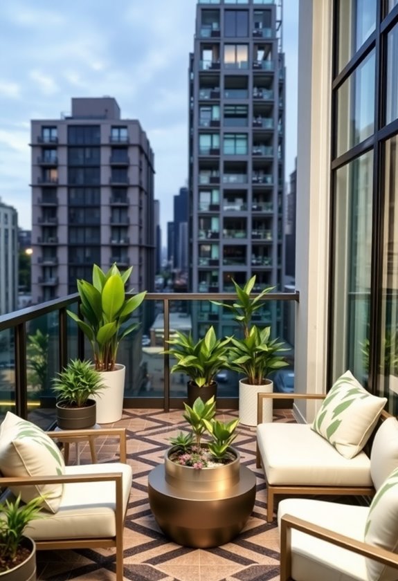 modern urban landscape aesthetic